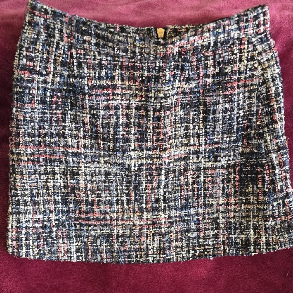 Black and White Mini Pencil Skirt for Work